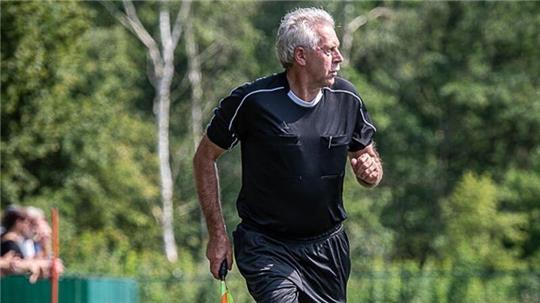 Wolfgang Diekmann war noch bis ins hohe Alter an der Seitenlinie und als Schiri aktiv.