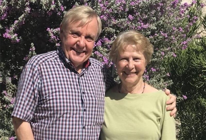 Wolfgang und Elke Breithaupt werden als Zeitzeugen in Harsefeld ihre Geschichte erzählen.