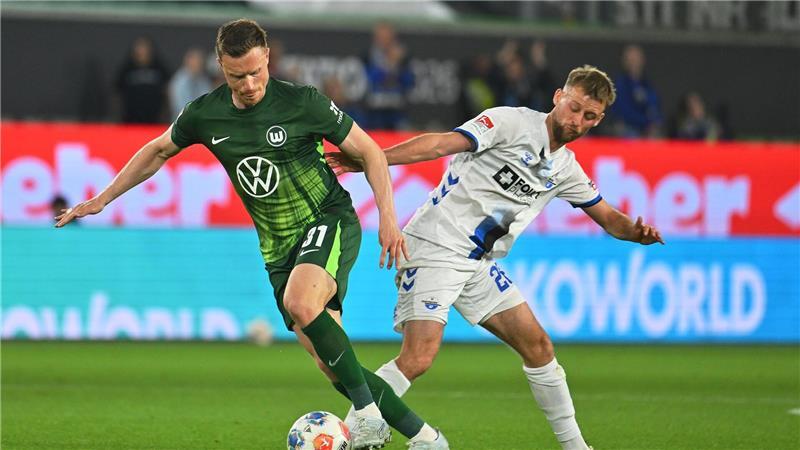Wolfsburg oder Paderborn: Wer spielt nächste Saison Bundesliga? (Archivbild)
