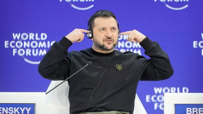 Wolodymyr Selenskyj wünscht sich Unterstützung für sein Land.