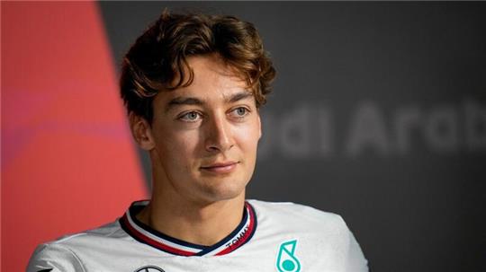 Würde sich über Max Verstappen als Teamkollegen freuen: Mercedes-Pilot George Russell.