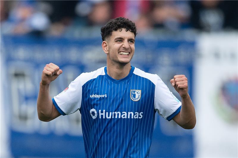 HSV holt Nationalspieler – aber Widerstand bei Wunschtransfer Wunschkandidat beim HSV: Magdeburgs Daniel Elfadli. Foto: dpa