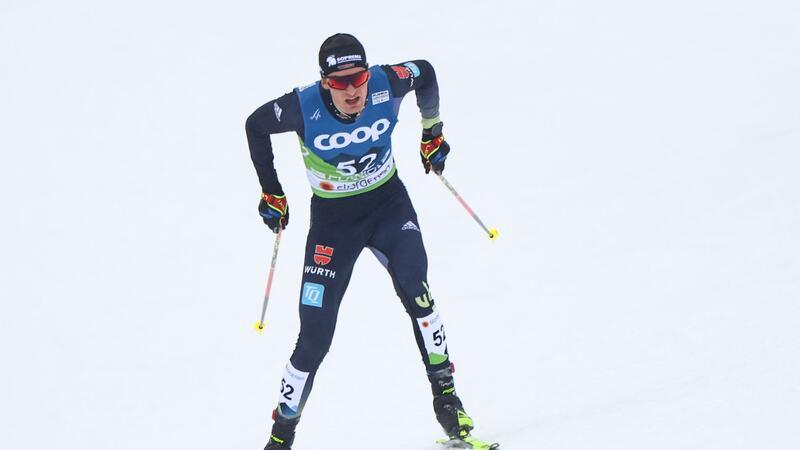 Langläuferin Carl zweimal Zweite - Moch Sechster Wurde Sechster in Toblach: Friedrich Moch.