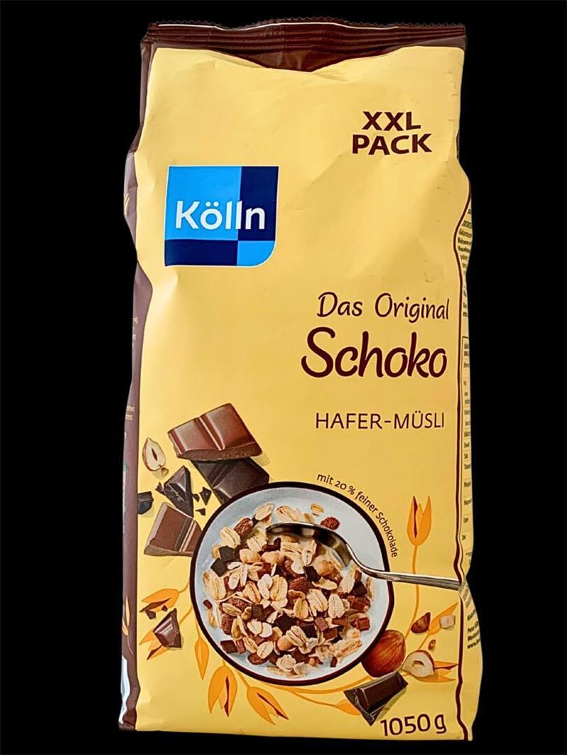 "XXL Schoko-Hafer-Müsli" von Kölln.