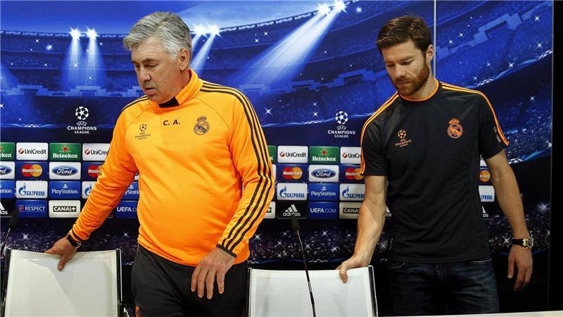 Xabi Alonso war einst Spieler unter Carlo Ancelotti.
