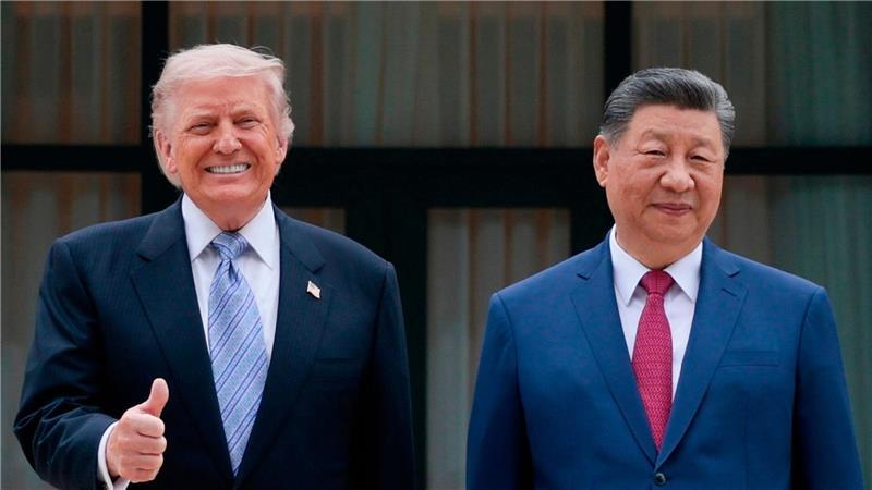 Xi und Trump lobten die Beziehung beider Staaten. 