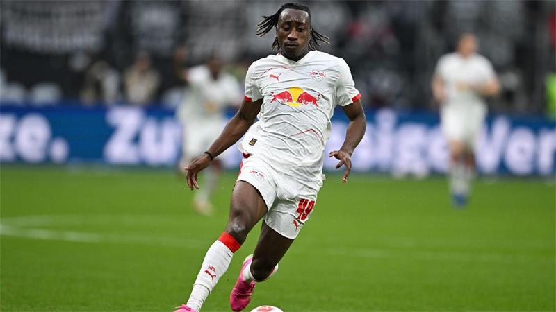 Yan Diomande verlässt RB Leipzig nach einem Jahr schon wieder. (Archivbild)