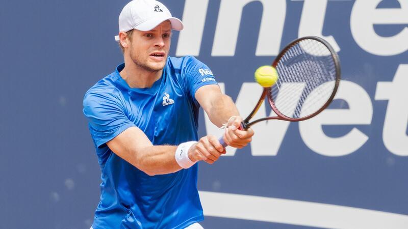 „Was ist denn das?“ - Tennis-Team dicht vor Davis-Cup-Finals Yannick Hanfmann überrascht mit seinem Sieg gegen Chile.