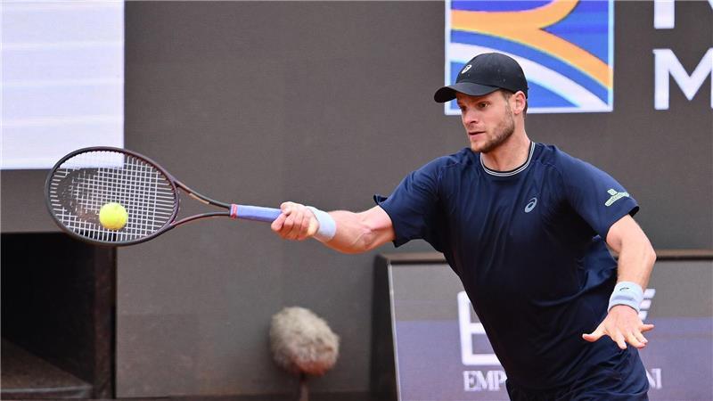 Yannick Hanfmann verlor beim Tennis-Turnier in Hamburg im Achtelfinale. (Archivbild)