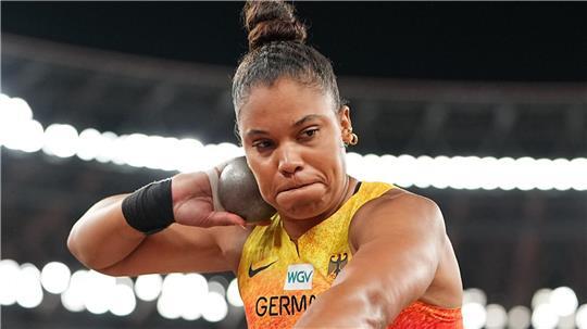 Yemisi Ogunleye wurde bei der Leichtathletik-WM in Tokio Sechste.