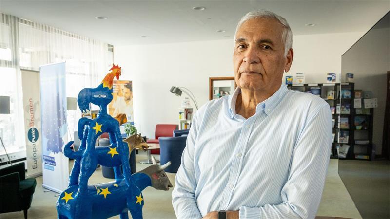 Zaher Habib blickt gespannt auf das dreitägige Fest.