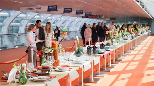 Zahlreiche Besucher sind auf der Gastronomie-Leitmesse „Internorga“ unterwegs.