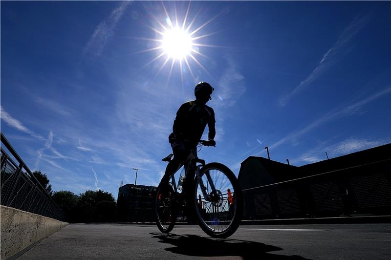 Stadtradeln startet: Wie viele Kilometer schaffen Sie in 21 Tagen? Zahlreiche Fahrradfahrer beteiligen sich an der deutschlandweiten Aktion „Stadtradeln“ . Foto: Berg/dpa