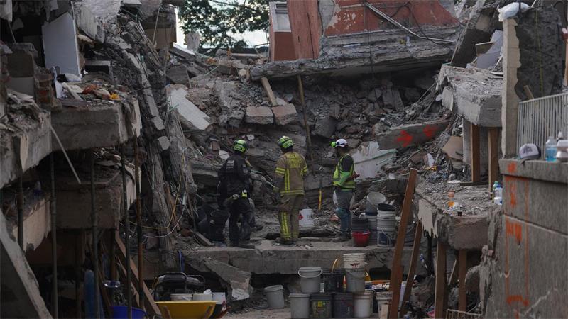 Erdbeben in Kolumbien: Zwischen Hoffnung und Wiederaufbau Zahlreiche Gebäude wurden zerstört.