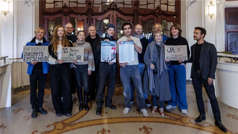 Kulturszene macht Druck für Klimaneutralität bis 2040 Zahlreiche Schauspielerinnen, Schauspieler und Kulturschaffende werben für ein Ja beim „Hamburger Zukunftsentscheid“.
