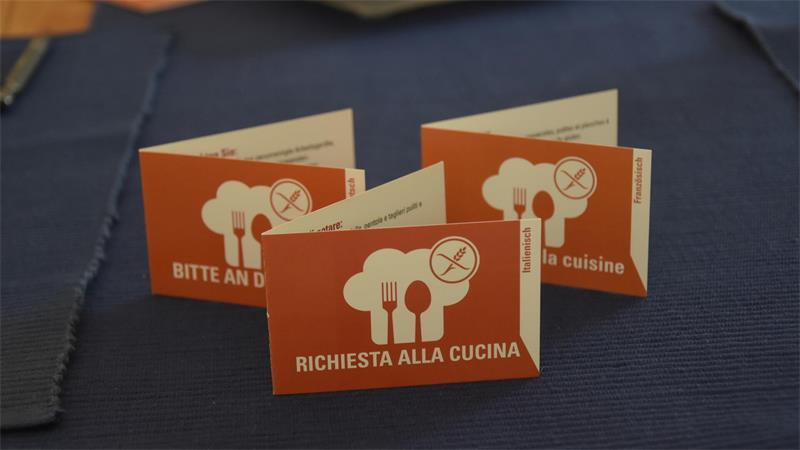 Zöliakie-Kärtchen zum Mitnehmen in Restaurants