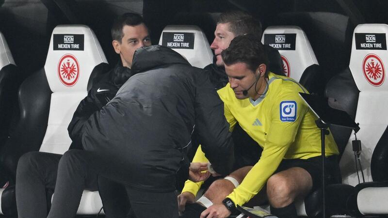 Trauriges Rekordspiel: Referee Brych erleidet Kreuzbandriss Zog sich bei seinem Rekordeinsatz einen Kreuzbandriss zu: Schiedsrichter Felix Brych.