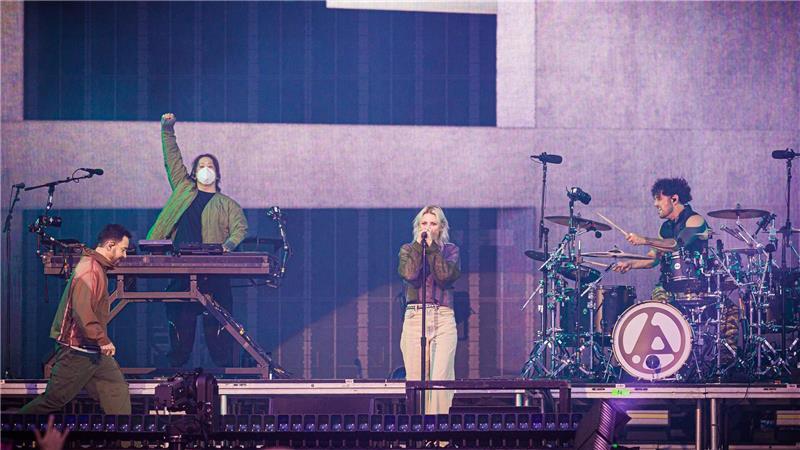 Zu den ausverkauften Konzerten in Hamburg zählt das Linkin-Park-Konzert. (Archivbild)