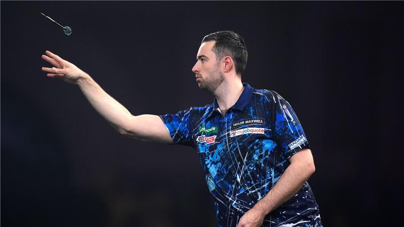 Zu stark für Clemens: Luke Humphries.