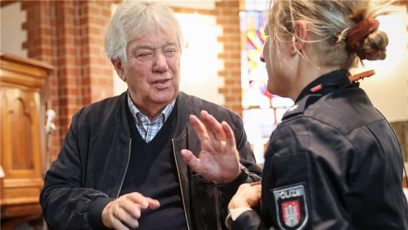 Zuckowski ist seit April Ehrenkommissar der Hamburger Polizei.