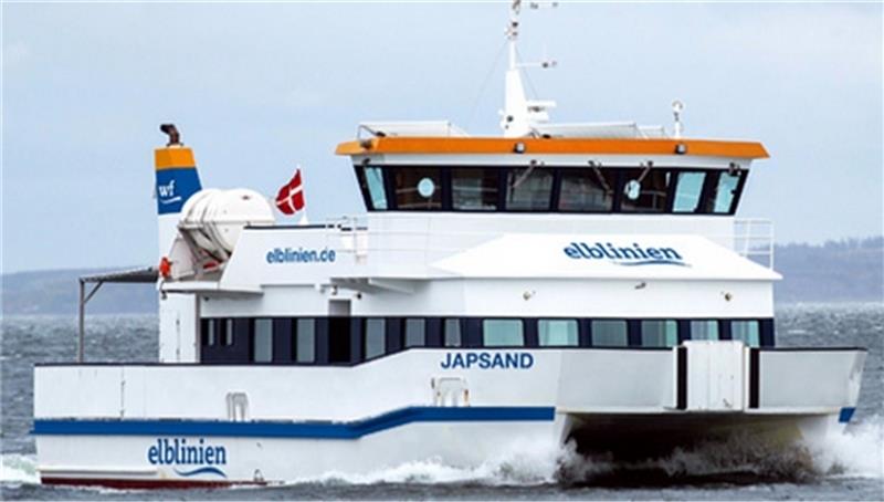 Zukunft: Die Elblinien steuern ab Sonnabend, 20. Juni, den Fähranleger in Twielenfleth mit der „MS Japsand“ an.