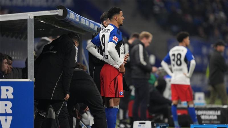 Zuletzt häufig nur Bankspieler beim HSV: Robert Glatzel. (Archivbild)