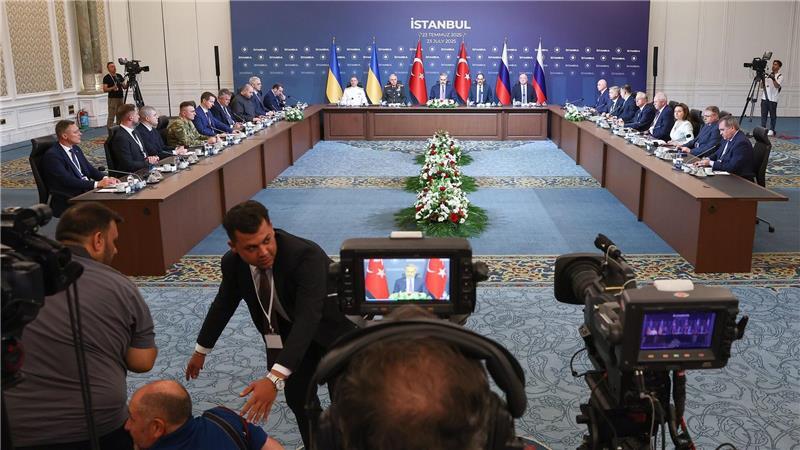 Zuletzt trafen sich Unterhändler Kiews und Moskaus im Sommer, um über Schritte zur Beendigung des Kriegs in der Ukraine zu sprechen. (Archivbild)