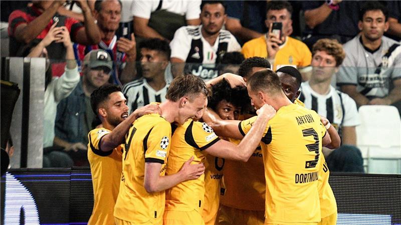 Zum Auftakt in die Champions League gab es für die BVB-Profis mehrfach Grund zum Jubeln.