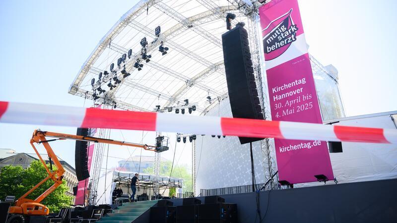 Zum Evangelischen Kirchentag gelten rund um die Veranstaltungen besondere Sicherheitsvorkehrungen.