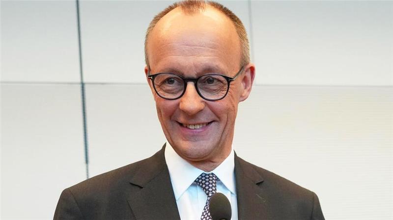 Wahlkampfendspurt - Merz und Baerbock in Hamburg Zum Wahlkampfabschluss der CDU Hamburg vor der Bürgerschaftswahl kommt unter anderem Unions-Kanzlerkandidat Friedrich Merz in die Hansestadt. (Archivbild)