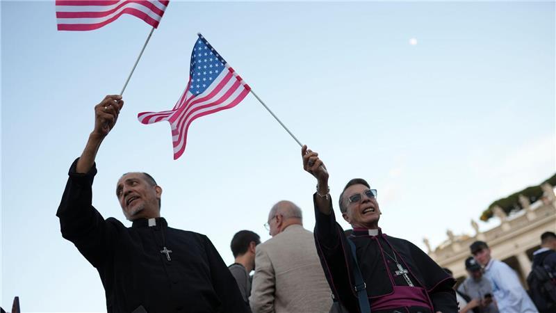 Zum ersten Mal ist ein US-Amerikaner Oberhaupt der katholischen Kirche. 