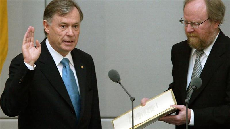 Ex-Bundespräsident Horst Köhler ist tot Zum ersten Mal wurde Köhler 2004 zum Bundespräsidenten gewählt. (Archivbild)