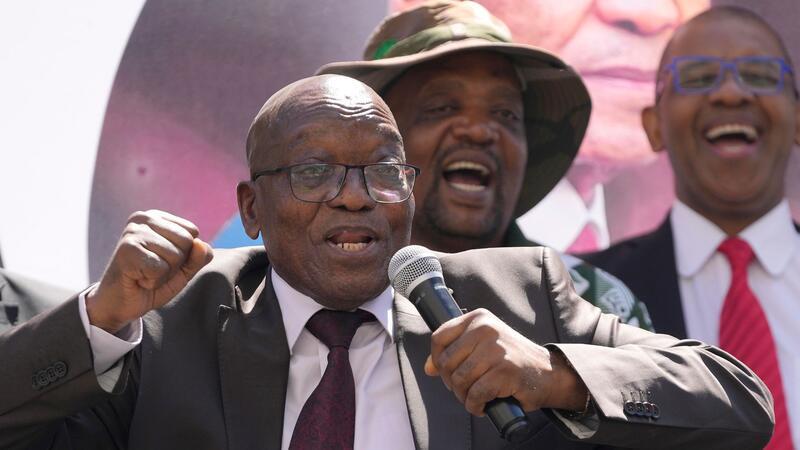 Südafrikas ANC entzieht Ex-Präsident Zuma die Mitgliedschaft Zuma hatte eine eigene Partei gegründet.