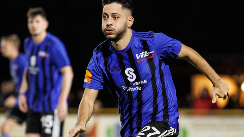 Zurück aus Bützfleth - Kemal Savas wird in der Rückrunde wieder für Stade spielen.