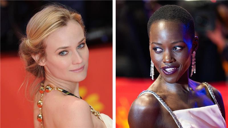 Zwei Darstellerinnen der Helena: Diane Kruger (l) und Lupita Nyong’o. (Archivbilder)