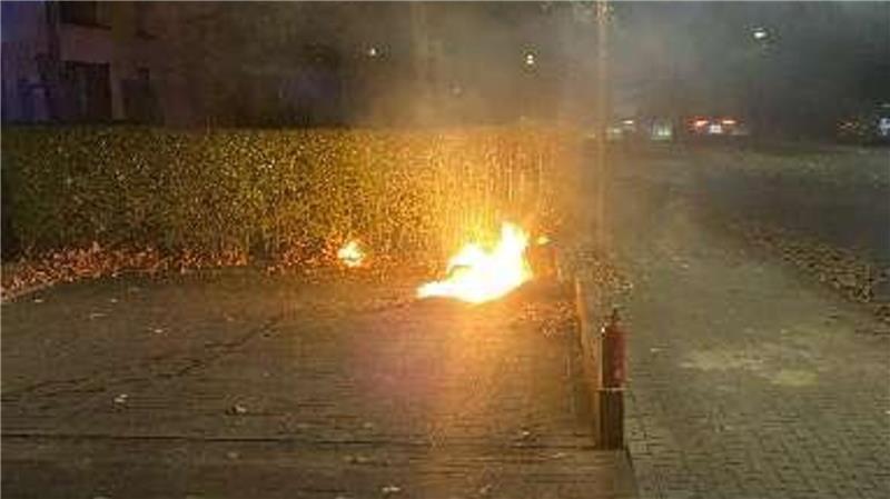 Brandstifter zünden Buxtehuder Baustellenklos an Zwei Fälle von Brandstiftung beschäftigen die Buxtehuder Polizei.