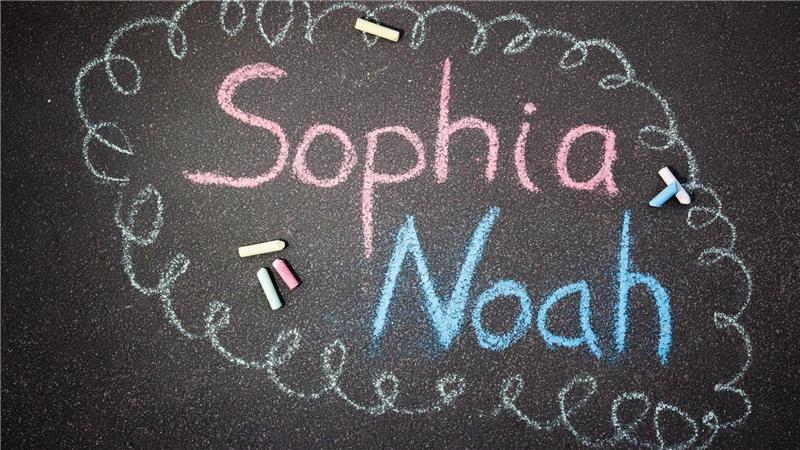Sophia und Noah weiter Spitze bei Baby-Namensliste Zwei Klassiker an der Spitze der Vornamensliste. (Illustration)