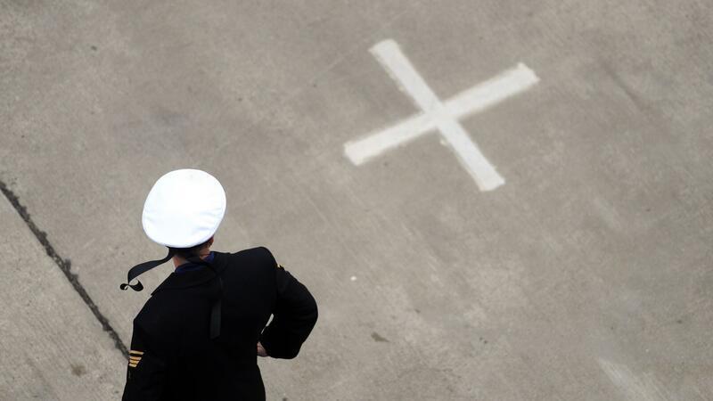 Zwei Männer sind wegen mutmaßlicher Sabotage festgenommen worden - sie stehen im Verdacht, Schiffe manipuliert zu haben, die für die Marine vorgesehen waren. (Symbolbild)