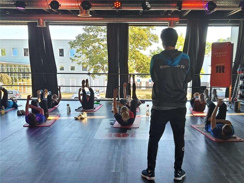 BSV: Erstes Training für Schüler im Leistungssport Zwei Mal in der Woche gibt es Athletik-Training schon vor dem Unterricht.