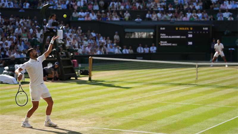 Zwei Siege trennen Novak Djokovic noch von seinem 25. Grand-Slam-Titel.