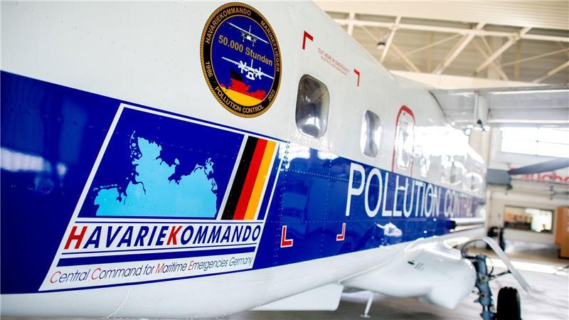 Mit dem Hubschrauber auf Suche nach Umweltsündern in Nord- und Ostsee Zwei Spezialflugzeuge dienen der Überwachung in Nord- und Ostsee. (Archivbild)