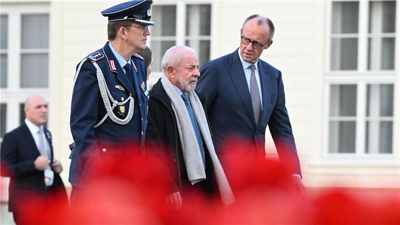 Zwei Tage lang hält sich Brasiliens Präsident in Deutschland auf.