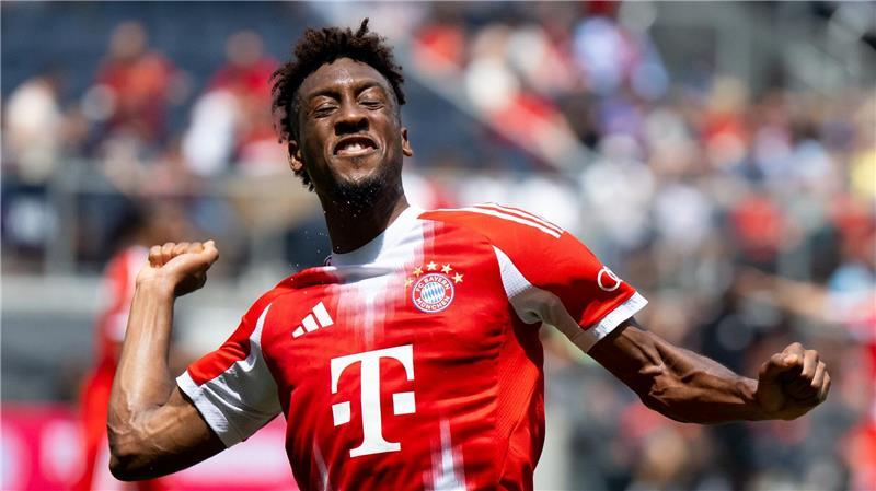 Was Eberl bei der WM nervt: Streichlisten und Transferdruck Zwei Tore im Auftaktspiel: Kingsley Coman wirbt bei der Club-WM für sich.