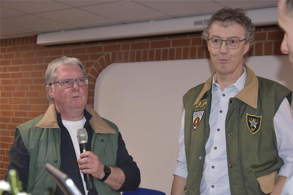 Zwei der Besten vom SF Hollern-Twielenfleth: Ingo Beckmann und Andreas Raht. 