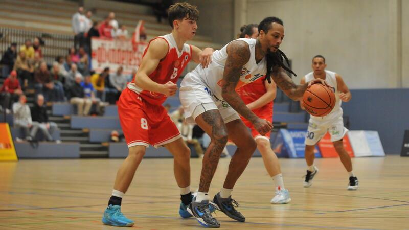 Basketball-Feuerwerk: VfL Stade gelingt Novum, jetzt wartet der Gigant Zweitbester Stader Werfer am Sonnabend: Marvin Boadu (17 Punkte).