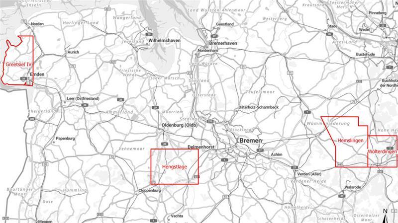 Zwischen Rotenburg (Wümme) und Soltau sowie zwischen Oldenburg und Cloppenburg will Tankstellenbetreiber Esso nach Lithium suchen.