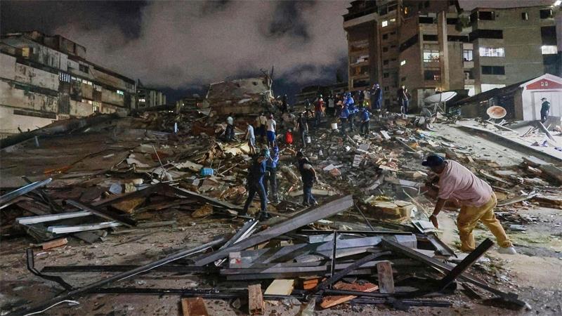 „Es war fürchterlich“ - Angst und Zerstörung in Venezuela Zwischen beiden Beben lagen nur 39 Sekunden.