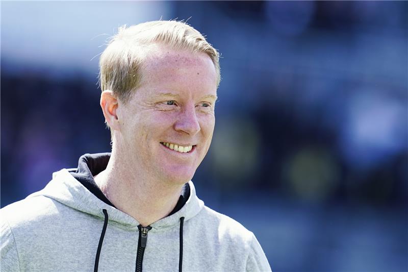 <p>St. Paulis Trainer Timo Schultz. Foto: Uwe Anspach/dpa<br></p>