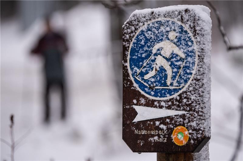 <p>Viele Wintersportler hat es am Sonnabend wieder in den verschneiten Harz gezogen. Archivfoto: Swen Pförtner/dpa<br></p>