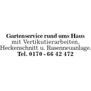 Anzeige